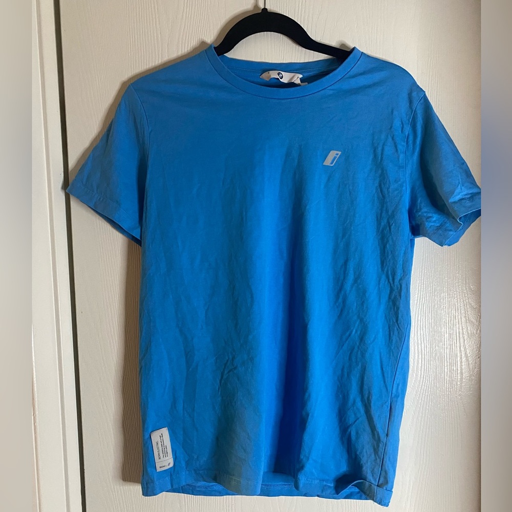 BMW shirt, men/unisex, organic cotton, small